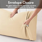 Pillowcases Standard Size 2 Pack, Cooling Viscose from Bamboo Pillow Cases - Image 4