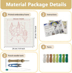 DOODLREAM Monstera Deliciosa DIY Punch Needle Embroidery Kit - Image 2