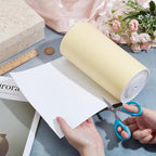 BENECREAT 118x8 Inch White Self Adhesive EVA Foam Roll, 2mm Thick Waterproof - Image 3