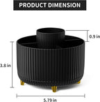 Marbrasse Desk Organizer, 360-Degree Rotating Pen Holder, Desk Organizers and - Image 5