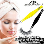 Super Sharp Pointed Tweezers Precision Fine Point Tip Ingrown Hair Removal Kit - Image 6
