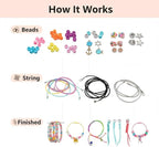 Hardy Guo Clay Beads Bracelet Making Kit Beads - Image 4