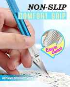 DIYSELF Exacto Knife Set, Hobby Knife Kit - Image 4