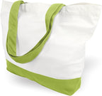 TOPDesign 3-Pack Super Strong Large 12oz Cotton Canvas Tote Bags, Reusable by TOPDesign