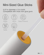 HOTO Mini Hot Glue Sticks, Compatible - Image 4