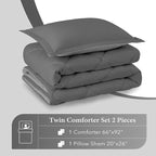 downluxe Twin Comforter Set - Image 6