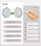 Memory Foam Maternity Pillow for Sleeping, Pregnancy Pillows Support for Back - Image 8
