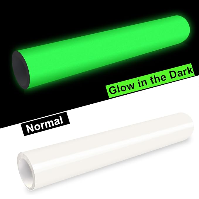 WRAPXPERT White Glow in the Dark Vinyl, Glow in the Dark Permanent Adhesive - Image 5