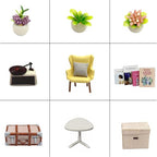 CUTEROOM DIY Doll House Miniature Furniture Wooden House Kit - Image 3