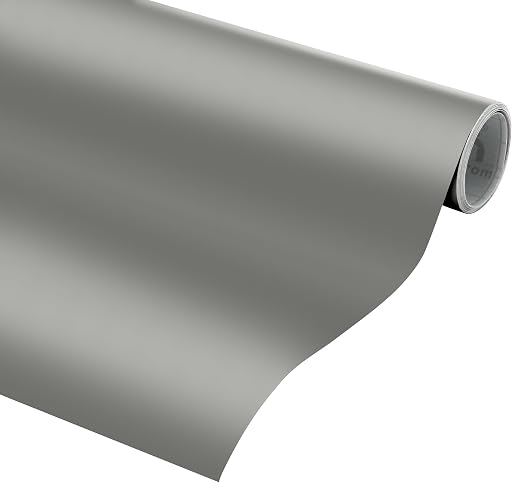 VViViD DECO65 Grey Matte Permanent Adhesive Craft Vinyl - Image 7