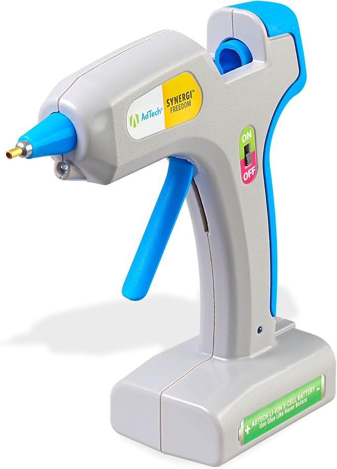 AdTech Freedom Cordless Hot Glue Gun – Rechargeable 25W Glue Gun - Image 8