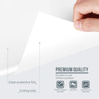 12" x 12ft Heat Transfer Vinyl Rolls, PU HTV Vinyl White - Image 3