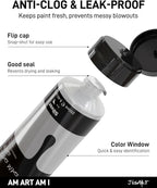 JusArt Gray Acrylic Paint, 8.45oz/250ml Large Tube, Heavy Body Rich Pigment - Image 7