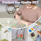 QPIXVB 1100PCS Pony Beads, Beads - Image 4