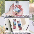 ACRNIGHEET 6PCS Cross Stitch Bookmark Kit - Image 3