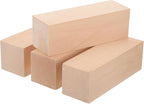 MECCANIXITY 4Pcs Basswood Carving Block, Arts Decoration, Crafts Whittling by MECCANIXITY