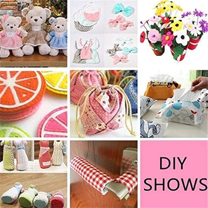 Cotton Fabric DIY Making Supplies Quilting Patchwork Fabric Fat Quarter Bundles - Image 6