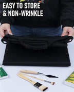 Nicpro Light Weight Art Portfolio Bag, 32 x 42 Extra Large Art Portfolio Case - Image 5
