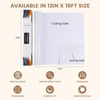 White Glitter HTV Heat Transfer Vinyl - Image 5