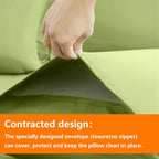 TAIMIT Sage Green Twin Size Comforter Set - Image 4