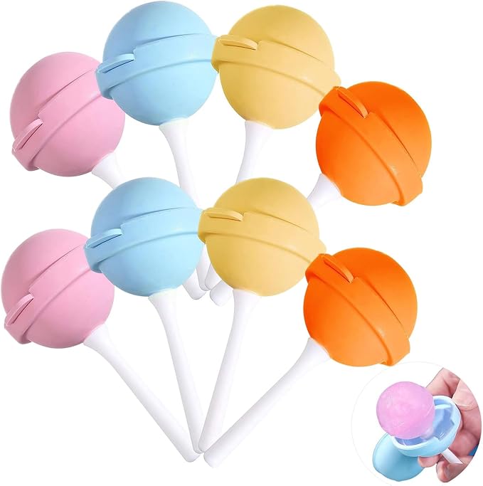Silicone Lollipop Ice Cream Maker, Homemade Popsicle Molds, DIY Popsicle Maker by Unknown