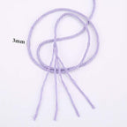 Light Purple Macrame Cotton Cord 3mm x 109 Yards - Image 3