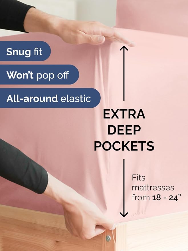 Extra Deep Queen Fitted Sheet - Image 2