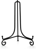 Artliving Plate Stands for Display, 15Inch Black Iron Easel Plate Display Photo by Artliving