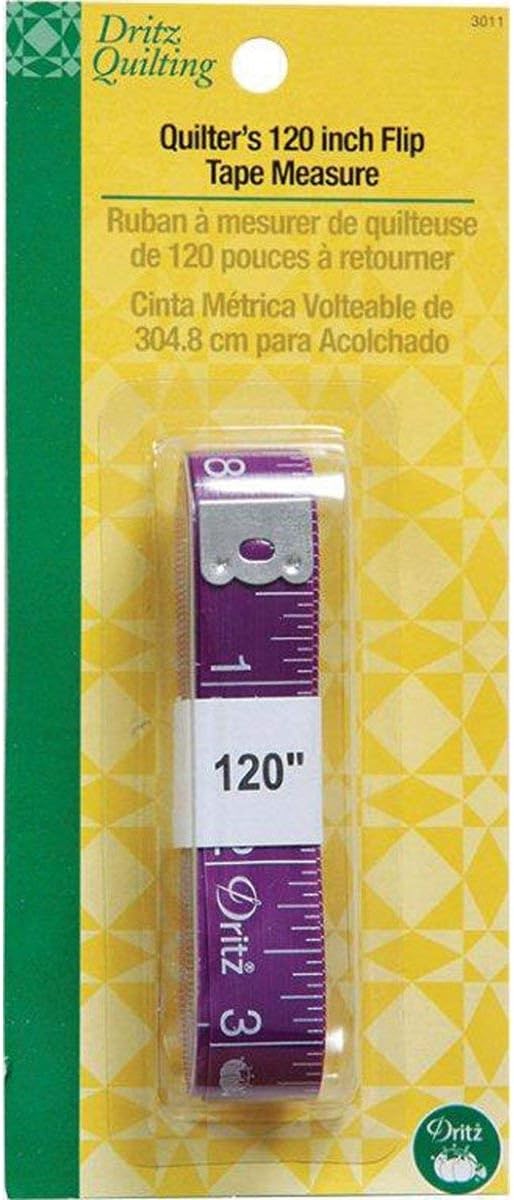 Dritz 3011 Quilter's Flip Tape Measure by Dritz