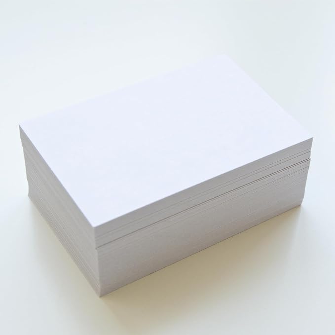 100 Sheets White Cardstock Thick Paper - Image 3