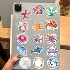 50PCS Colorful Ocean Animal Stickers Waterproof Vinyl Marine Life Sticker Pack - Image 7