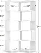 Armocity Corner Book Shelf - Image 3