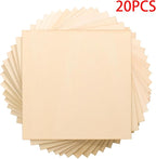 20 Pack Thin Wood Sheets, Plywood Sheets - Image 3