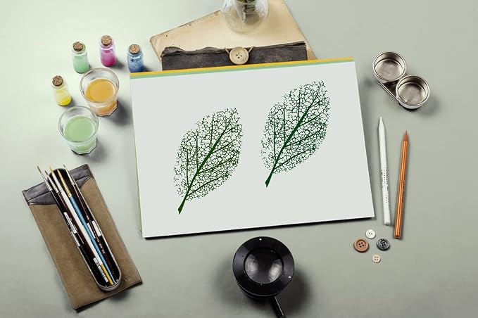 Large Tree Leaf Clear Stamps for Card Making Decoration DIY Scrapbooking - Image 3