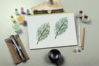 Large Tree Leaf Clear Stamps for Card Making Decoration DIY Scrapbooking - Image 3