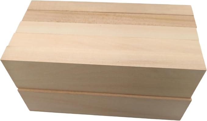 10PCS Basswood Carving Blocks, Whittling Wood Carving Kit, Unfinished Wooden - Image 6