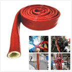 Fuel Line Heat Shield Insulation Heat Shielded Fire Thermo Armor Fire Sleeve - Image 4