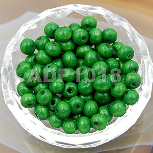 AD Beads Wood Spacer Loose Wooden Craft Beads Big Hole Beads Assorted - Image 2