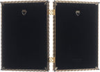 Lawrence Frames Metal Frame, Rope Design, 5x7 Double - Image 4