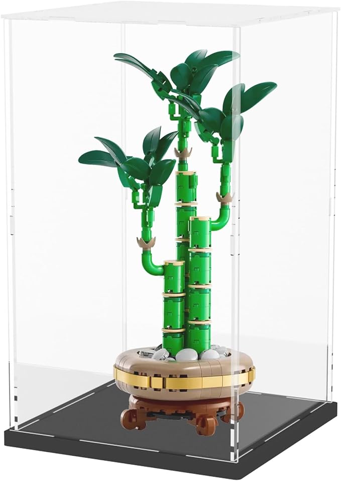 DuvinDD Acrylic Display Case for Lego Flowers Plum Blossom 10369 Lego by DuvinDD