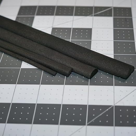 EVA Foam Dowels – Triangular Bevels Sold in 5 Sizes by Unknown