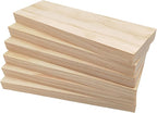 6PCS Rectangle Wood Boards Unfinished Wood Blocks - Image 4