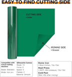 HTVRONT Heat Transfer Vinyl Green HTV Rolls, HTV Vinyl - Image 7