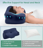 DONAMA Cervical Pillow for Sleeping, Contour Memory Foam Pillow for Neck and - Image 4