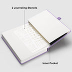 RETTACY Dotted Journal Notebook, 192 Pages, A5 Medium Size | Leather Hardcover - Image 7