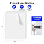 Art3d 1/8" Thick Plexiglass Sheets - Image 8