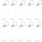10pcs Blank Hotel Keychains Bulk Vintage Motel Keychain Vinyl HTV printing by Nwsrayu