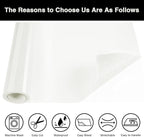 Iris White Glitter HTV Heat Transfer Vinyl Roll 12inch x 20 ft - Image 3