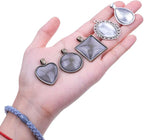 Anezus 60Pcs Pendant Trays, Bezel Pendant Trays Blanks - Image 5