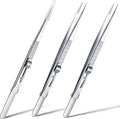 Honoson 3 Pack Diamond Tweezers Gem Stone Jewelry Locking Tweezers Stainless by Honoson